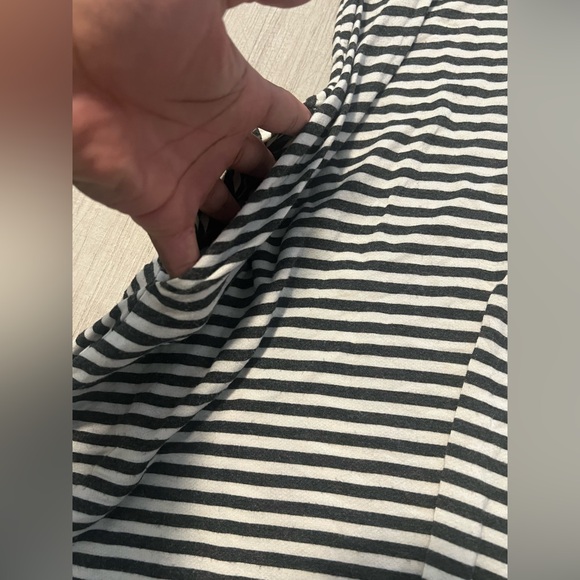 LIVI Lane Bryant Striped Hooded Dress - Picture 9 of 11